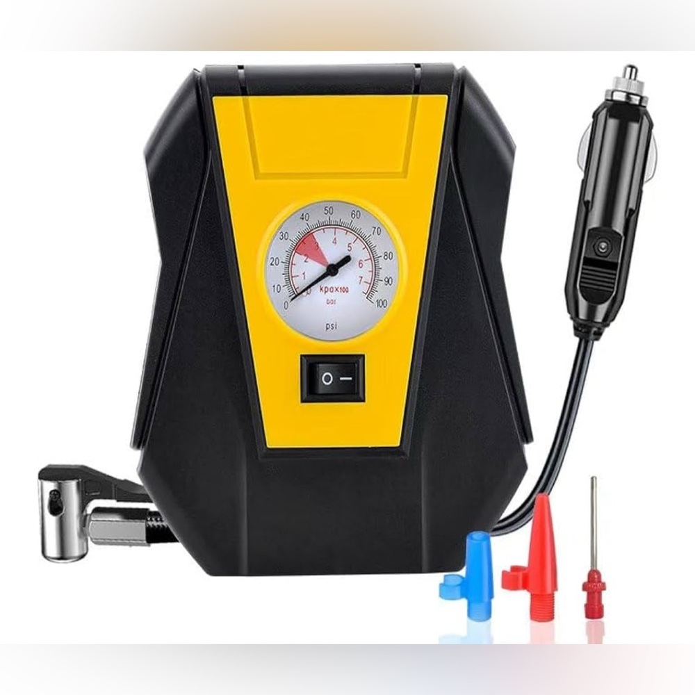 NWT Tire Inflator Portable Air Compressor, 2X Faster Charging Portable Air Pump
